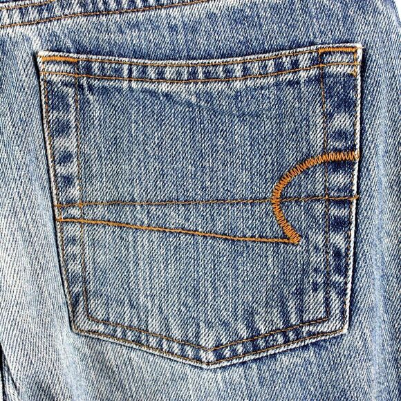American Eagle Outfitters Favorite Fit Blue Denim Jeans Women's Size 2 Reg - Picture 11 of 14